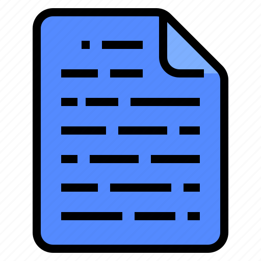 Data, doc, document, file, paper icon - Download on Iconfinder