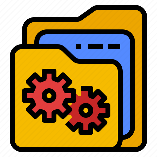 Archive, document, file, folder, setting icon - Download on Iconfinder