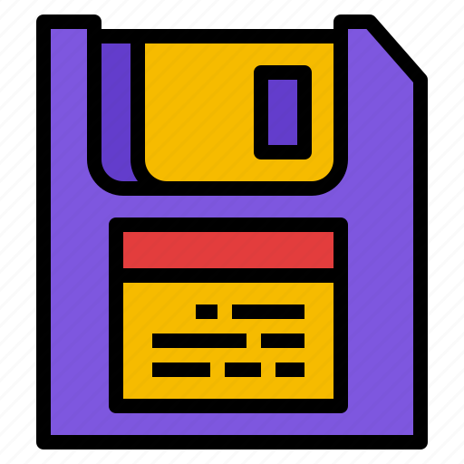 Data, disk, floppy, folder, save icon - Download on Iconfinder