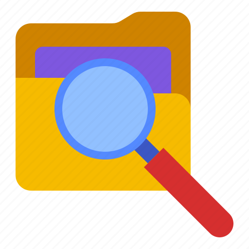 Data, file, find, search, seek icon - Download on Iconfinder