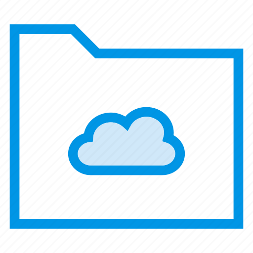 Cloud, directory, documentcase, filescatalog, folder, jacket, portfolio icon - Download on Iconfinder