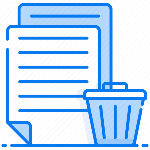 Delete document, delete file, garbage file, remove file, trash file icon - Download on Iconfinder