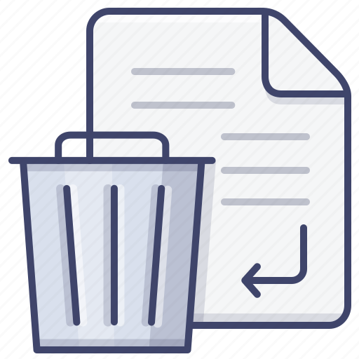 Delete, file, remove, trash icon - Download on Iconfinder