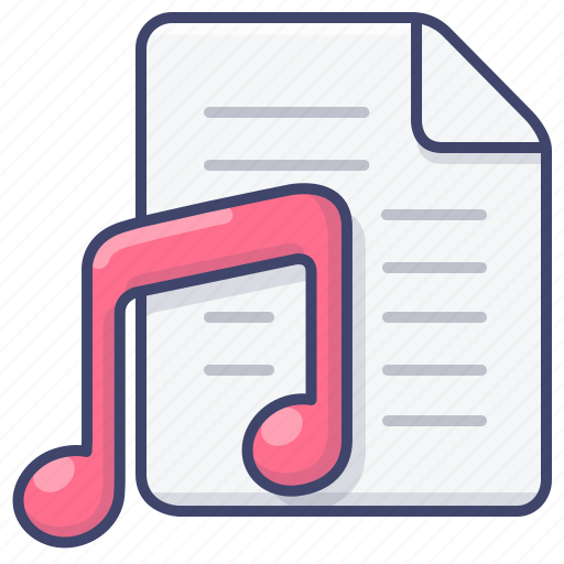 File, music, player, playlist icon - Download on Iconfinder