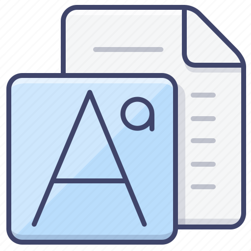File, font, fonts, type icon - Download on Iconfinder