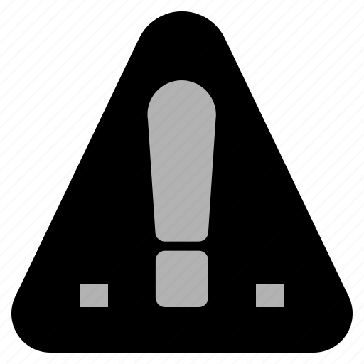 Warning, alert, error, triangle, mark icon - Download on Iconfinder