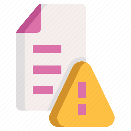 File, alert, paper, virus, page icon - Download on Iconfinder