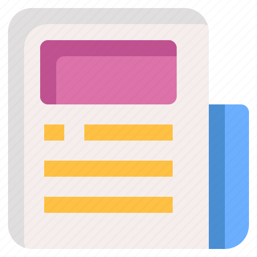 Newspaper, paper, media, publication, article icon - Download on Iconfinder