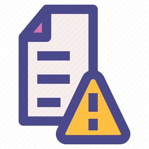 File, alert, paper, virus, page icon - Download on Iconfinder