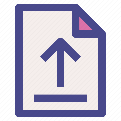 Upload, file, document, download, folder icon - Download on Iconfinder