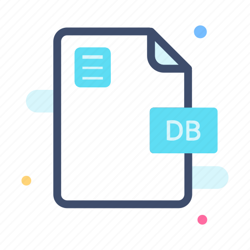 Database, document, file extension, file format, file type icon - Download on Iconfinder