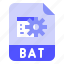 bat, digital, extension, file, format 