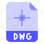 digital, dwg, extension, file, format 