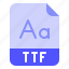 extension, file, font, format, ttf 