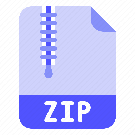 Digital, extension, file, format, zip icon - Download on Iconfinder