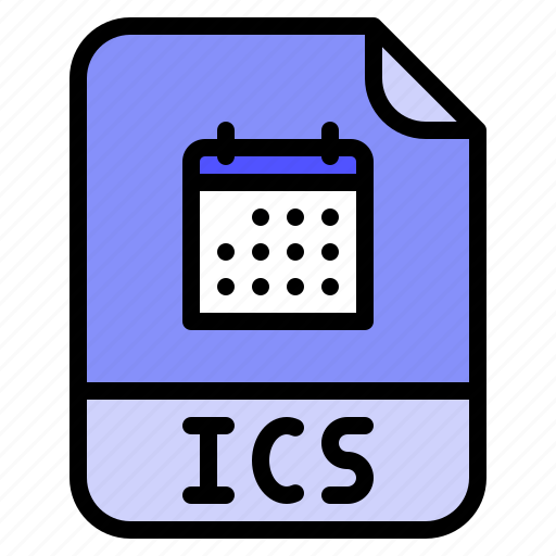 Calendar, extension, file, format, ics icon - Download on Iconfinder