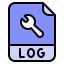 digital, extension, file, format, log