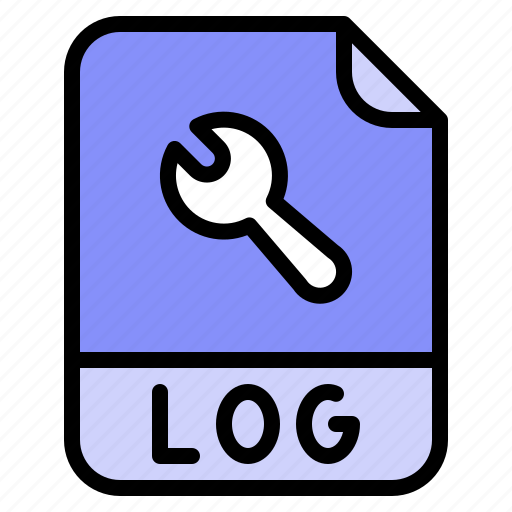 Digital, extension, file, format, log icon - Download on Iconfinder