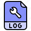 digital, extension, file, format, log 