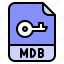 database, extension, file, format, mdb 