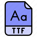 extension, file, font, format, ttf