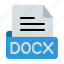 docx, extension, format, type, doc, word, office 