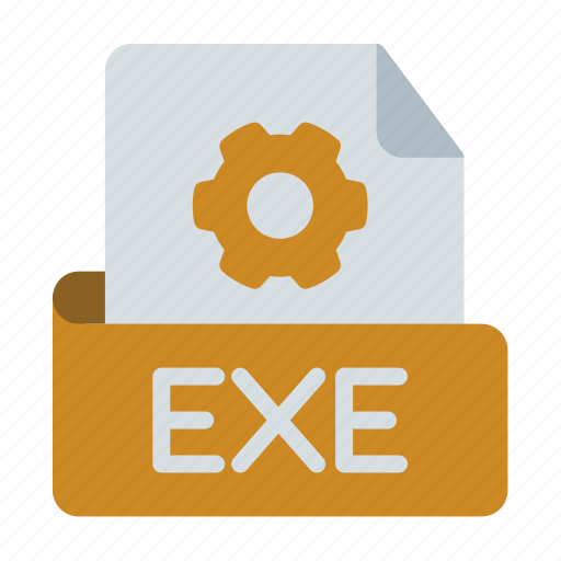 Exe, extension, format, type, executable, program, execute icon - Download on Iconfinder