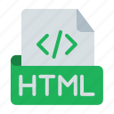 html, extension, format, type, hypertext markup language, coding, code