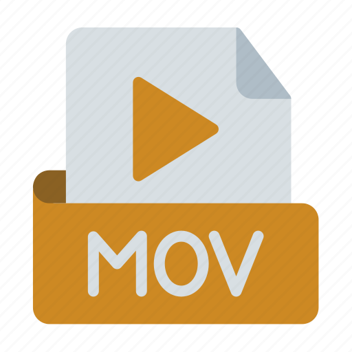 Mov, extension, type, video, multimedia, quicktime icon - Download on Iconfinder