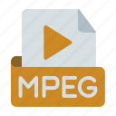 mpeg, extension, format, video, multimedia, codec, file type