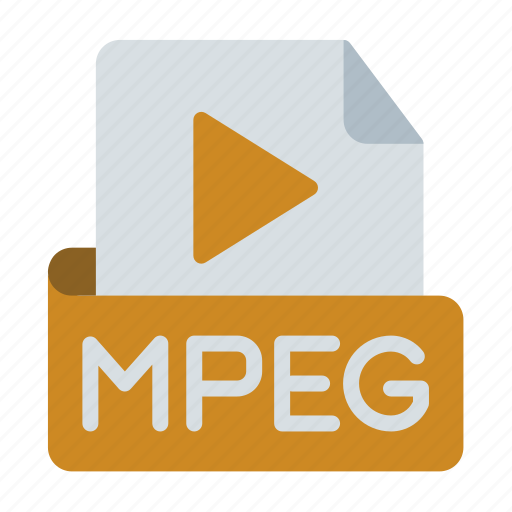 Mpeg, extension, format, video, multimedia, codec, file type icon - Download on Iconfinder
