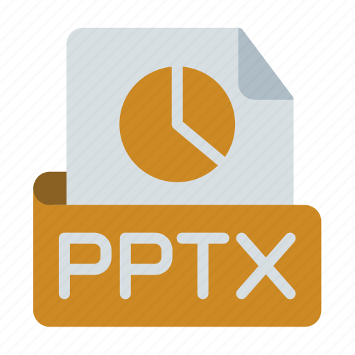 Pptx, extension, presentation, present, report, ppt, chart icon - Download on Iconfinder