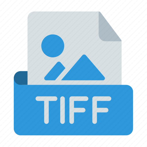 Tiff, extension, format, tif, temporary instruction file format, print, printing icon - Download on Iconfinder