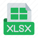 xlsx, extension, xls, sheet, spreadsheet, worksheet, workbook