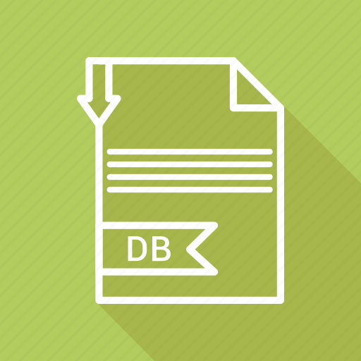 Db, document, extension, file, folder, format, paper icon - Download on Iconfinder