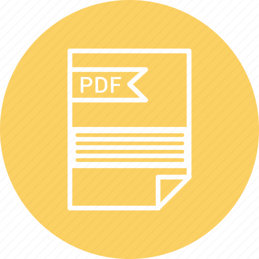 Document, extension, file, format, pdf, type icon - Download on Iconfinder