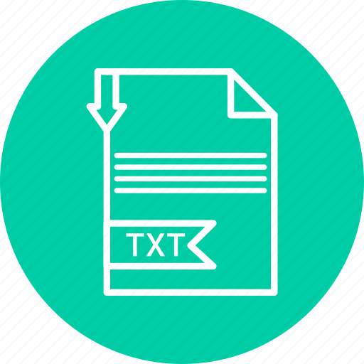 Document, file, format, txt, type icon - Download on Iconfinder