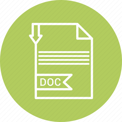Doc, document, file, format, type icon - Download on Iconfinder