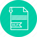 document, file, format, hlp, type