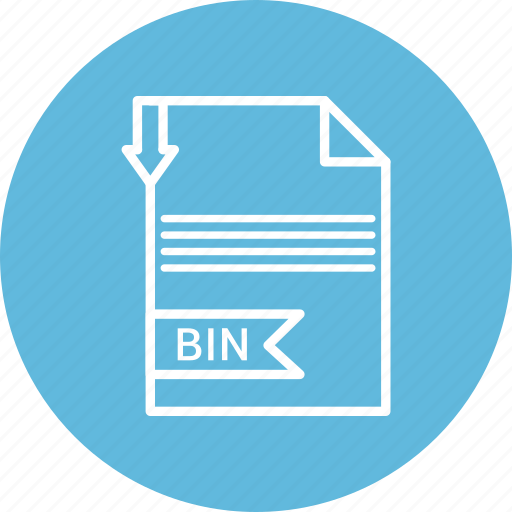Bin, document, extension, file icon - Download on Iconfinder