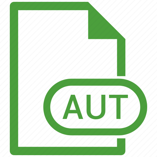 Aut, document, extension, name icon - Download on Iconfinder