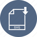 document, file, format, svg file, type