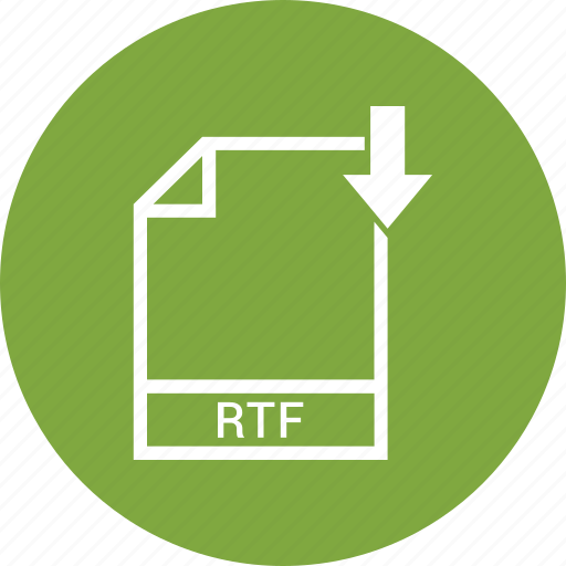 Document, extension, file, rtf icon - Download on Iconfinder
