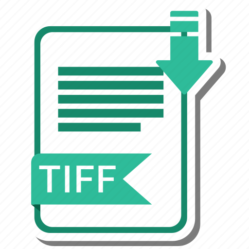 Document, extension, folder, paper, tiff icon - Download on Iconfinder