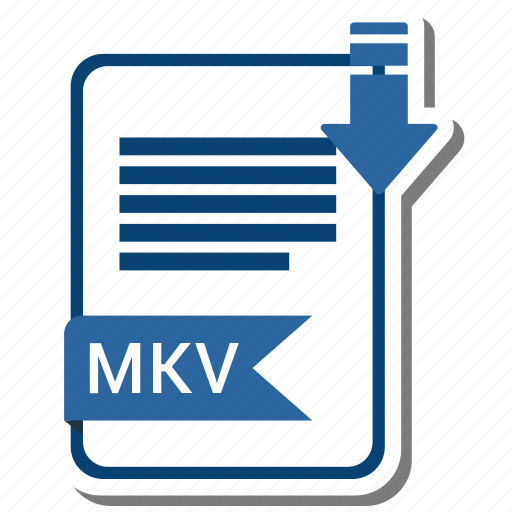 Document, extension, folder, mkv, paper icon - Download on Iconfinder