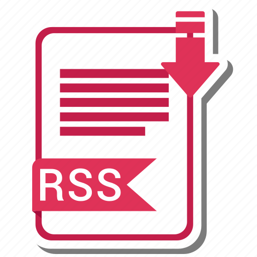 Document, extension, folder, paper, rss icon - Download on Iconfinder