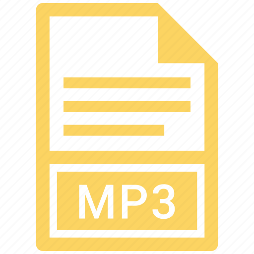 Document, extension, file, mp3 icon - Download on Iconfinder