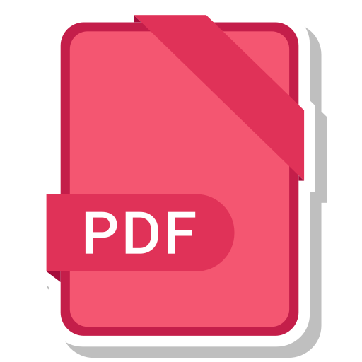 Extension, file, format, paper, pdf icon - Free download