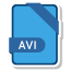 avi, extension, file, format, paper 