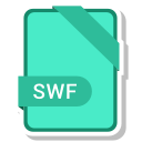 document, extension, file, swf